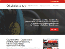Tablet Screenshot of oljykolmio.fi
